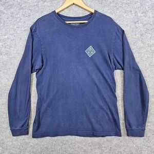 Patagonia Men's Dark Blue Long Sleeve Tee T-Shirt Size M Common Threads‎ SNAG